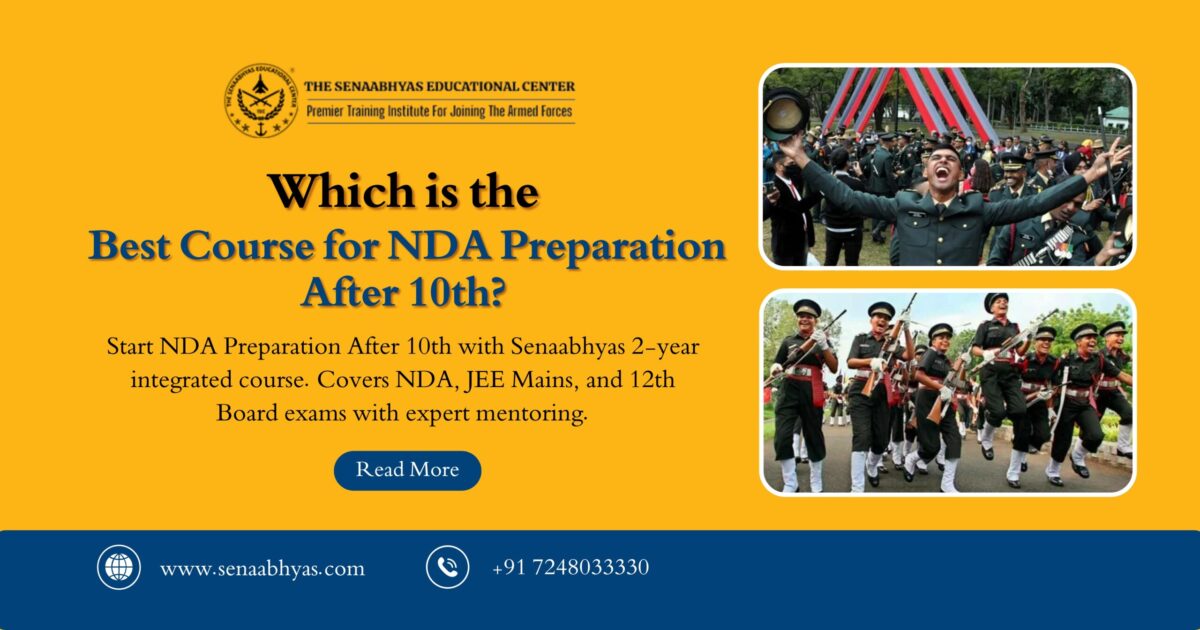 Nda Video Which is the Best Course for NDA Preparation After 10th?