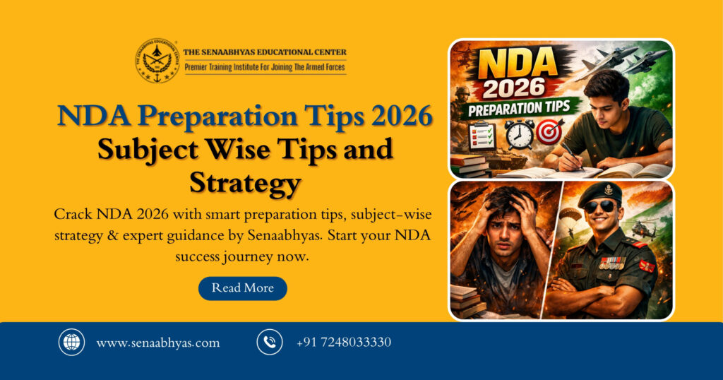 NDA Preparation Tips 2026