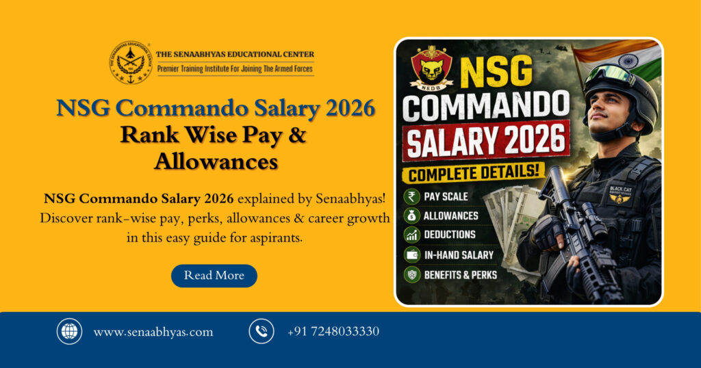 NSG Commando Salary