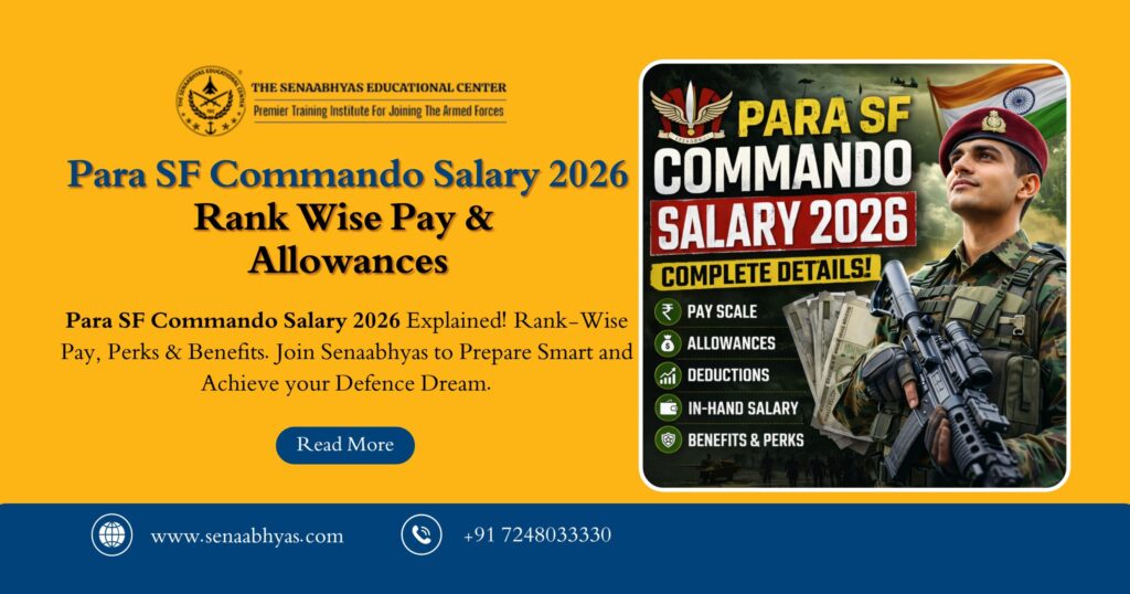 Para SF Commando Salary
