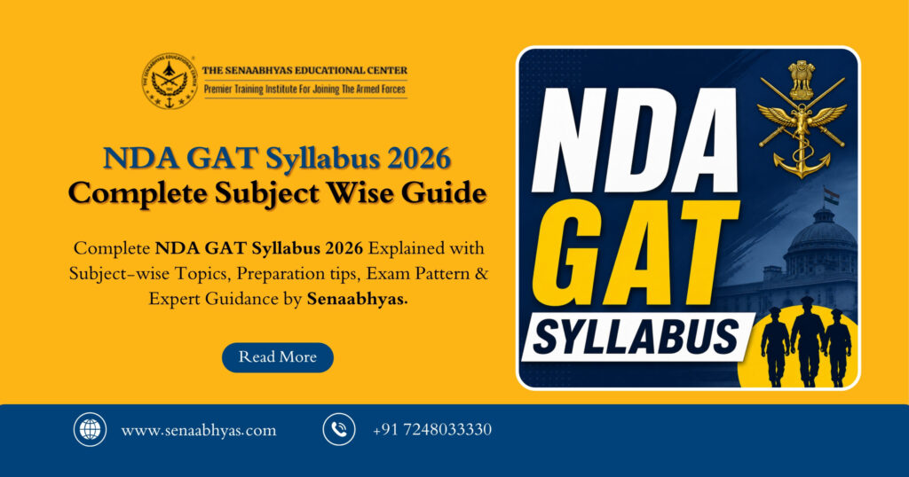 NDA GAT Syllabus