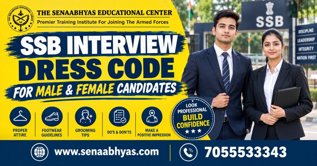 SSB Interview dress Code